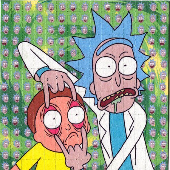 Rick and Morty Acid Rick and Morty Acid