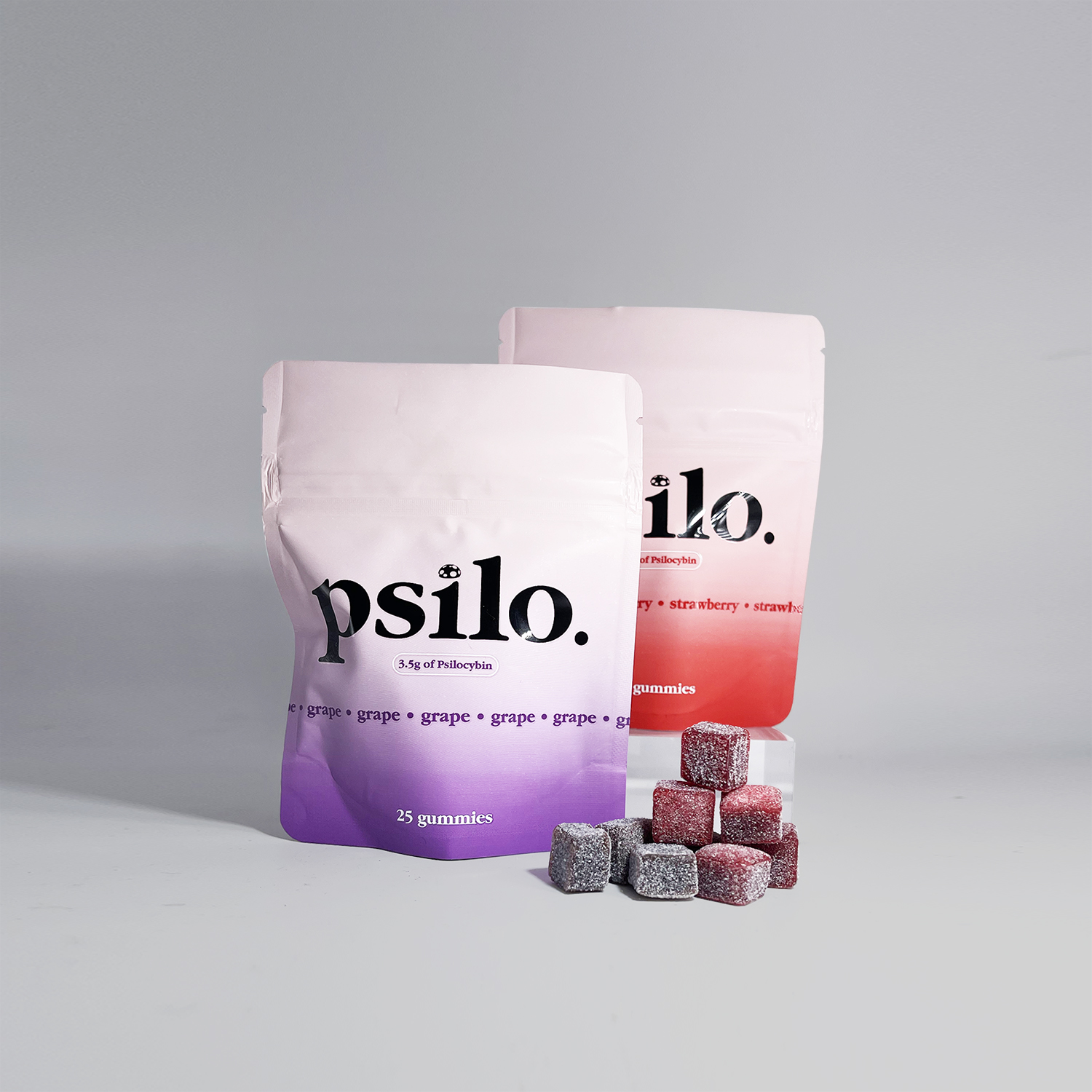 Psilo – Psilocybin Mushroom Gummy Cubes 3.5g Psilo – Psilocybin Mushroom Gummy Cubes 3.5g